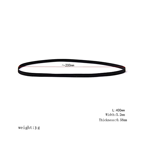 Alnicov 2 STKS Draaitafel Riem Vervanging Vouw Lengte 200 MM voor Retro Vinyl Record Speler Fit voor allerlei Riem-aangedreven draaitafels - Image 7