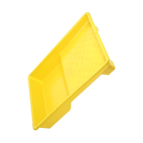 LIFKICH Plastic Paint Tray Lightweight Paint Holder Plate for DIY Projects for Home Interior Painting Versatile Paint Tool Storage with Roller Tray Functionality