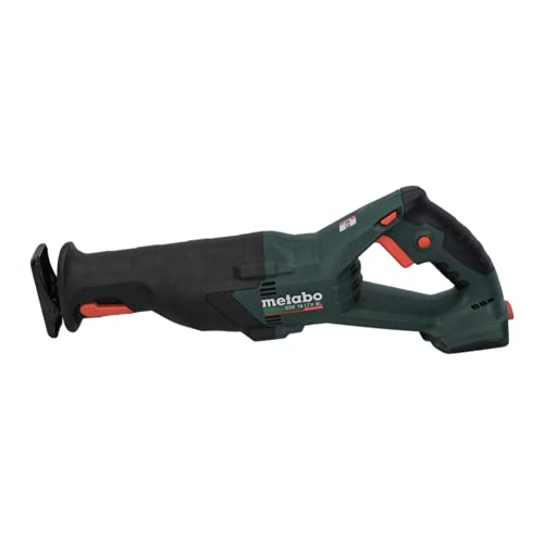 Metabo Akku-Säbelsäge SSE 18 LTX BL (602267810) 18V 2x LiHD; Ladegerät ASC 145; Kunststoffkoffer, Art des Akkupacks: LiHD , Akkuspannung: 18 V, Akkukapazität: 2 x 8 Ah – Bild 3