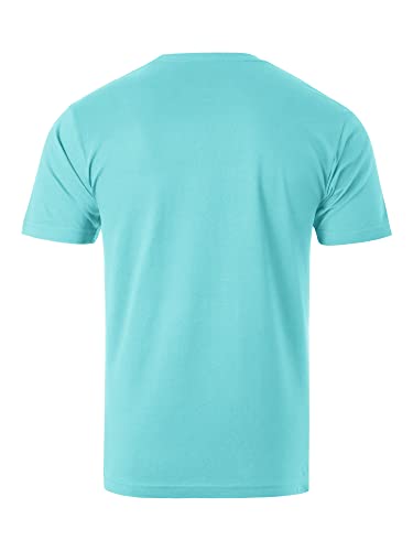 Hat and Beyond Men's Natural High Grade Organic Cotton Crew Neck Short Sleeve Tee Shirt3