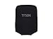 Produktbild TITAN Kofferhülle UNIVERSAL - aus elastischem Spandex Polyester für 4-Rad Trolleys S, 56 cm, Schwarz