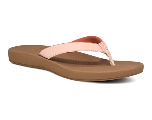 Image of Sanuk Womens Cosmic Shores | Water Resistant Flip Flops for Women | EVA Footbed With Arch Support | Women's Beach Sandals