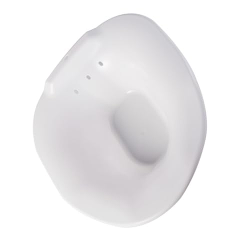 BCOATH Bain de Siège Intime Blanc à Ions Argenté Résistante Haute Température pour Soins Post-partum Femmes Enceintes Seniors Hygiène Quotidienne