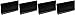 M-D Building Products 93146 4-Inch by 20-Feet Adhesive Back Vinyl Wall Base, Black (Five Pack)