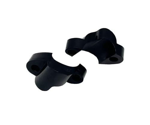 Bloc rehaussement de barre CNC 2" pour guidon 1" Sportster 1200