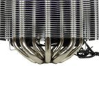 Gelid Il sistema di raffreddamento della CPU Black Edition con 7 tubi conduttivi termici multipli pluripremiati Slim 12 PWM e silenziosi 12 PWM con pasta termica GC-Extreme