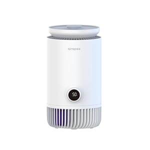 2 in 1 Air Purifier and Evaporative Humidifier Combo for Bedroom, H13 True HEPA Filter, Cool Mist-Free Air Humidifier evaporative WIFI Connect