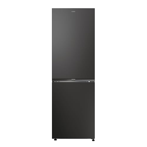 Candy Fresco 300 CNCQ2T618EB, Frigorífico Combi, 355L, Total No Frost Circle+, 4 Estantes, 4 Balconeras, Cajón Verdulero, AnxAl 60x185cm, Control Digital Interno, Iluminación LED, 38DB, Negro
