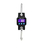 Industrial Digital Crane Scale 300kg/50g Bluetooth Crane Scale, Rechargeable Digital Hanging Hook Scales, Electronic Weight USB Stainless Steel Heavy Duty Weight for Farm,Livestock,Factory,Constructio
