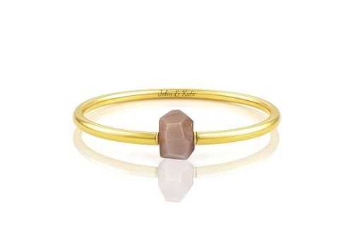 Bracelet en pierres précieuses naturelles et or rempli | Style minimaliste