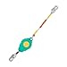 Self Retracting Lifeline, Fall Arrester Protection Device with Alloy Steel Hook Steel Wire Rope, 23ft Retractable Roofing Safety Equipment with Dual Swivels, Electrical Maintenance, 330lbs