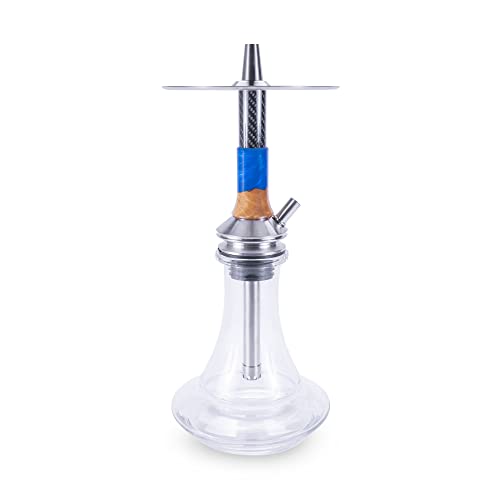 VYRO - Penta Blue - Clear - Shisha mit Blow-Off