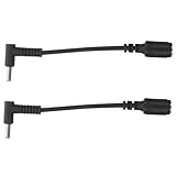 LOLIPPYY 2 Stück Power Supply Conversion Line Buchse zu Stecker Gebogen mit Pin Kompatibel für Hp...
