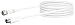 Produktbild SCHWAIGER KVF30A 002 SAT Anschlusskabel 3m F-Stecker Kabel IEC Antennenkabel Koaxialkabel Satellitenkabel 2-fach geschirmt 90dB 75Ohm weiß