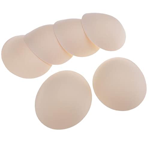 FABLOFT 2X3 Pairs Beige Soft Round Bra Pads Inserts for Sports Bikini Top Swimsuit BraCrafts|Sewing|Foundations & Undergarments|Bra Cup Pads-image-7