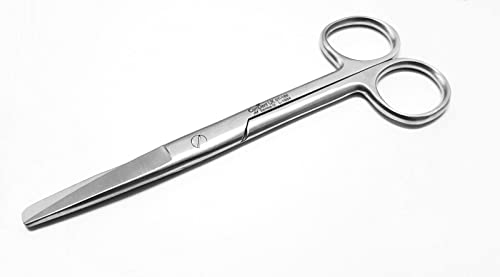 Tijeras de vestir de 5.5 pulgadas para enfermeras, estudiantes, tijeras de vendaje, tijeras de veterinarios DS14 (recta) Cover