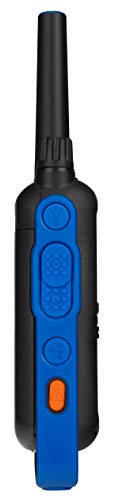 Image of Motorola Talkabout T800 Two-Way Radios, 2 Pack, Black /Blue