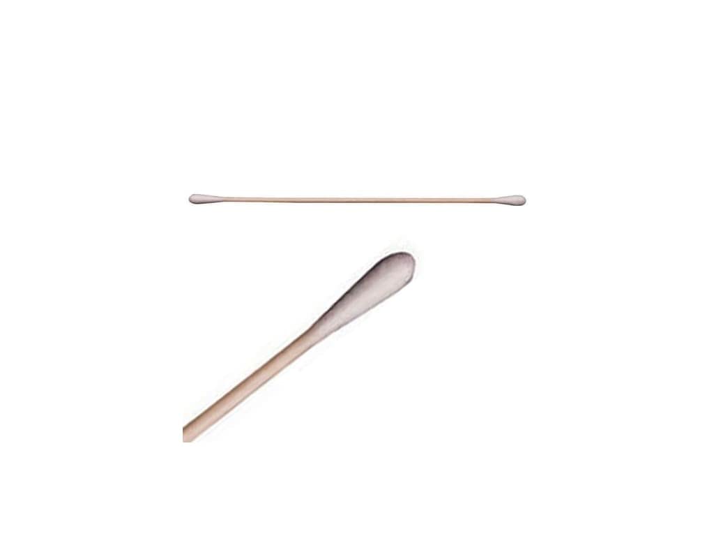Cotton Swab,Dbl Tip,3/16 x 6 in,PK1000