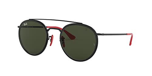 Ray-Ban Rb3647m Scuderia Ferrari Collection Round Sunglasses