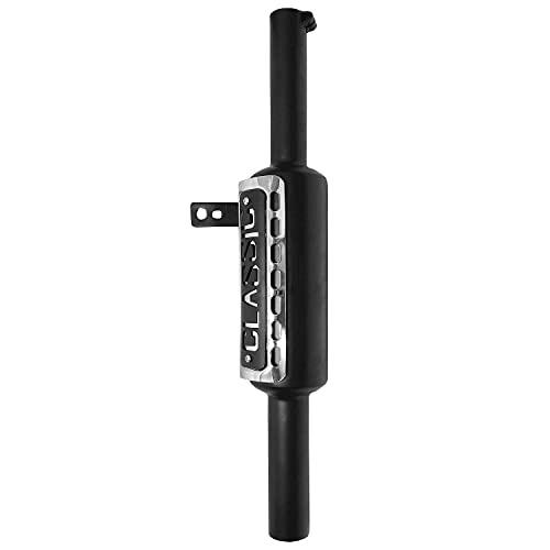 Image of Quality Indori Silencer Compatible with RE Classic 350&500, BS4,BS6 Models (Black).
