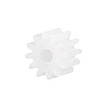 uxcell 40pcs Plastic Gears 12 Teeth Model 122A Reduction Gear Plastic Worm Gears for RC Car Robot Motor