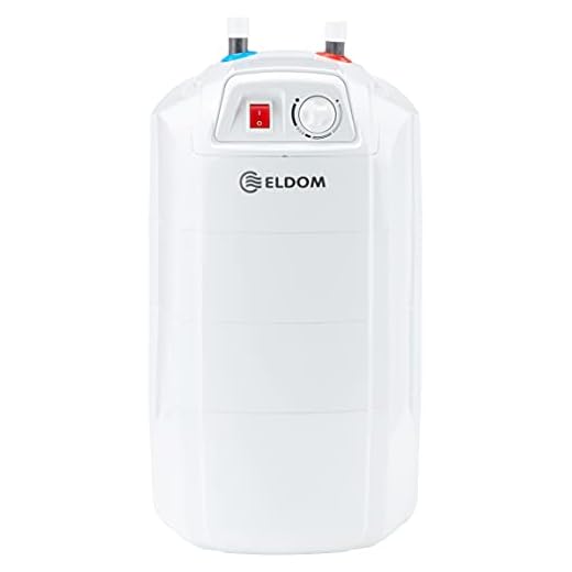 Eldom Warmwasserspeicher/Boiler 15L Untertisch druckfest