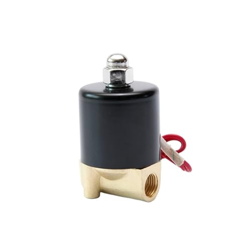 Électrovanne laiton 1/4 DN08 12VDC normalement fermée pour fluides