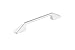 Richelieu BP7238160140 Richelieu BP7238160 6-5/16 Inch Center to Center Handle Cabinet Pull