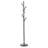 Love it Store it Loft Metal Coat Stand - Modern Jacket Stand for Hallway, Bedroom, Office - 170 cm High, Stable - Matt Black