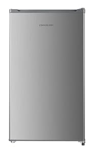 Cookology UCFZ60 48cm 60 Litre Capacity Freestanding Undercounter Freezer, Featuring a Practical Reversible Door, with 3 Large Drawers and a 4 Star Freezer Rating - In Grey