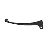  Motodak Palanca de Freno Compatible con Sym 50 DD 2002 + 2007 - Honda 50 Scoopy 1996+2000 Izquierda Negro (OE 53178t46900) -selection p2r