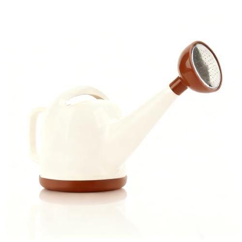 ZJchao Arrosoir acier inoxydable 1,05 gal/4L jaune lait