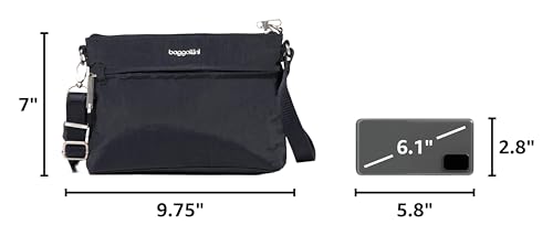 Image of Baggallini Securtex Anti-Theft Memento Crossbody