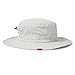 Gill Water Resistant Technical Marine Sun Hat with 50+ UV Sun Protection (Silver, M)