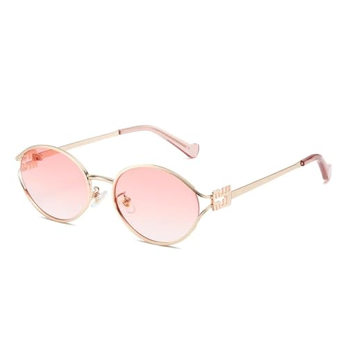 Small Sunglasses Metal Woman Frame Eyeglasses UV Protection Man Shades