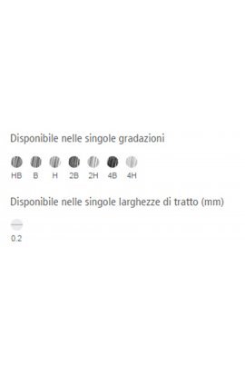 STAEDTLER 200-4B - Pack de 12 minas
