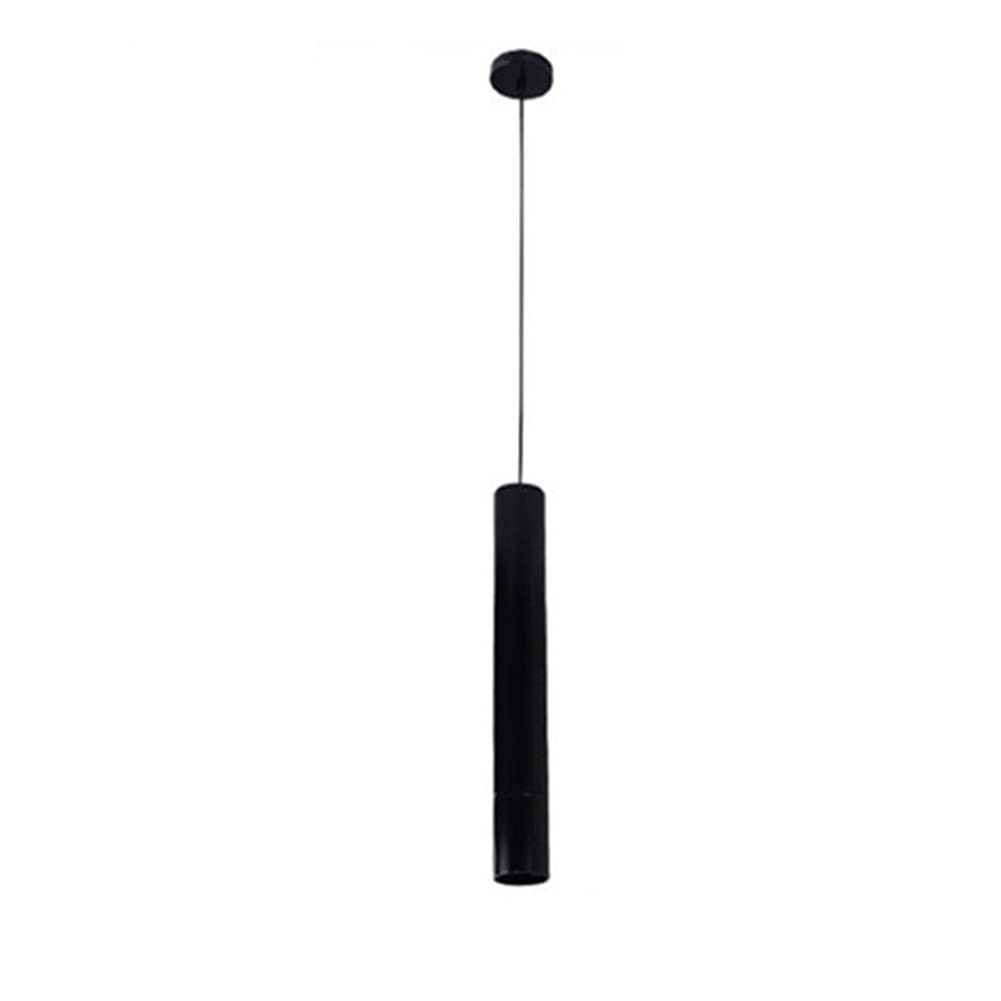 Chandelier Light 7W Long Tube Aluminum Chandelier Nordic Minimalist LED Pendant Light Kitchen Island Counter Ceiling Hanging Lamp Creative Bar Downlights Cylinder Suspension Kitchen Island Fixture Han