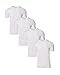 32 Degrees Mens 4 Pack Cool Quick Dry Active Basic Crew T-Shirt, White, Medium