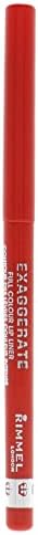 Rimmel Exaggerate Automatic Lip Liner, Call Me Crazy, 0.008 Fluid Ounce