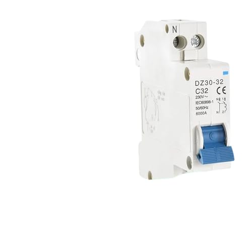 Evite cortocircuitos con el interruptor de aire 20A DZ30-32 de 18mm para cuadros llenos