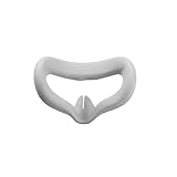 SHEAWA for Meta/Oculus quest 2 アイマスク フェイスマスク シリコン 互換品 光漏れを軽減 汚れ防止 防汗カバー フェイスカバー 専用 アクセサリー (ホワイト)