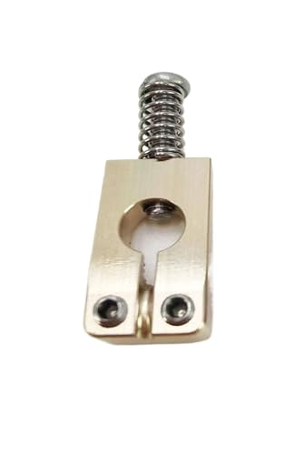 Guitare pont code trou rond en laiton et selle de guitare électrique 6 pièces