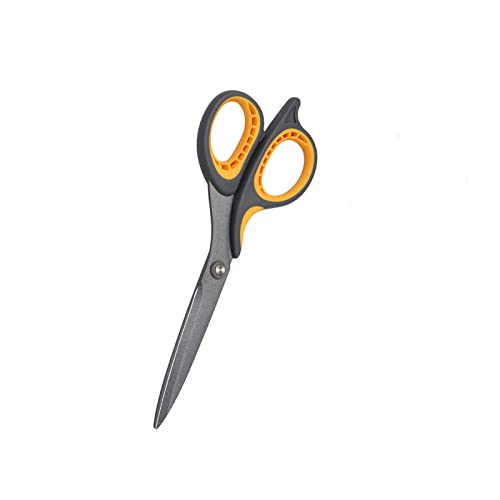 Mehrzweckschere mit Komfortgriffen, robust und scharf für Schule, Zuhause, Büro Cover