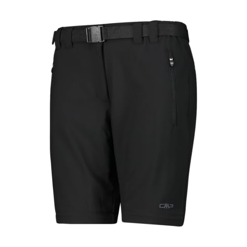 CMP Damen Zipp Off Hose, Schwarz,D42