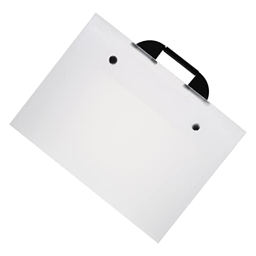 DOITOOL Poster Storage Bag Handheld Artwork Carrying Pouch Durable Portfolio for Artworks Files and Documents Practical Storage for Outdoor Use