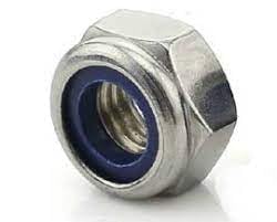 Stainless Steel Nylon Lock Nuts, M5 Thread, Pack of 10-picture-16