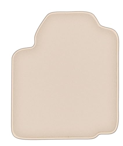 Tapis de Sol en Velours Beige pour Ford Fiesta MK5 : Confort de Conduite au Quotidien