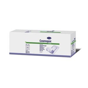 Hartmann 900816 Cosmopor Wound Dressing, Sterile, 4" Length, 14" Width, Pack of 200