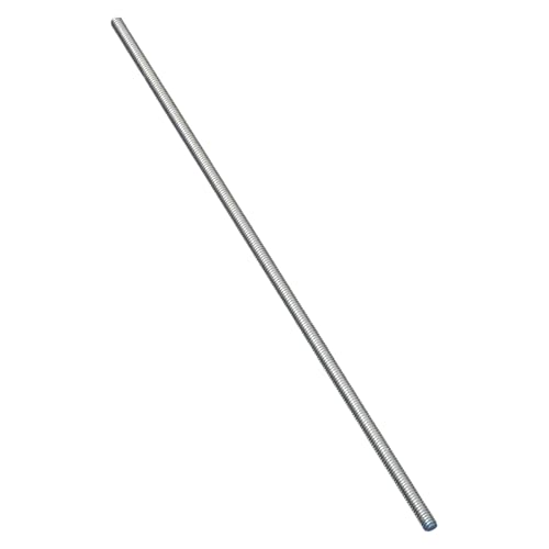 National Hardware N179-416 4000BC Steel Threaded Rod in Zinc plated, 1/4"-20x24"