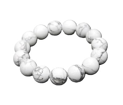 ハウライト/マグネサイト「純粋・無垢」天然石/半貴石 ブレスレット